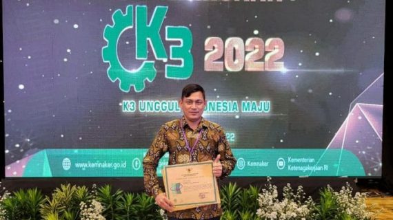 PT Harum Jaya Kembali Raih Penghargaan Zero Accident 2022