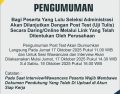 Babak Baru Dimulai 517 Talenta Terbaik Siap Rebut Posisi Magang di PT Harum Jaya, Berikut Link Post Test (Uji Tulis) secara Daring/Online