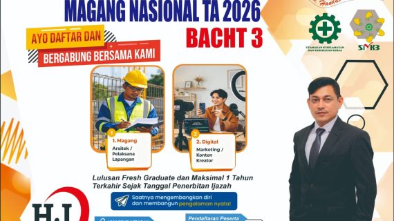 Bersama Kemnaker RI, PT Harum Jaya Buka Kesempatan Pemagangan Nasional 2026 BACHT 3